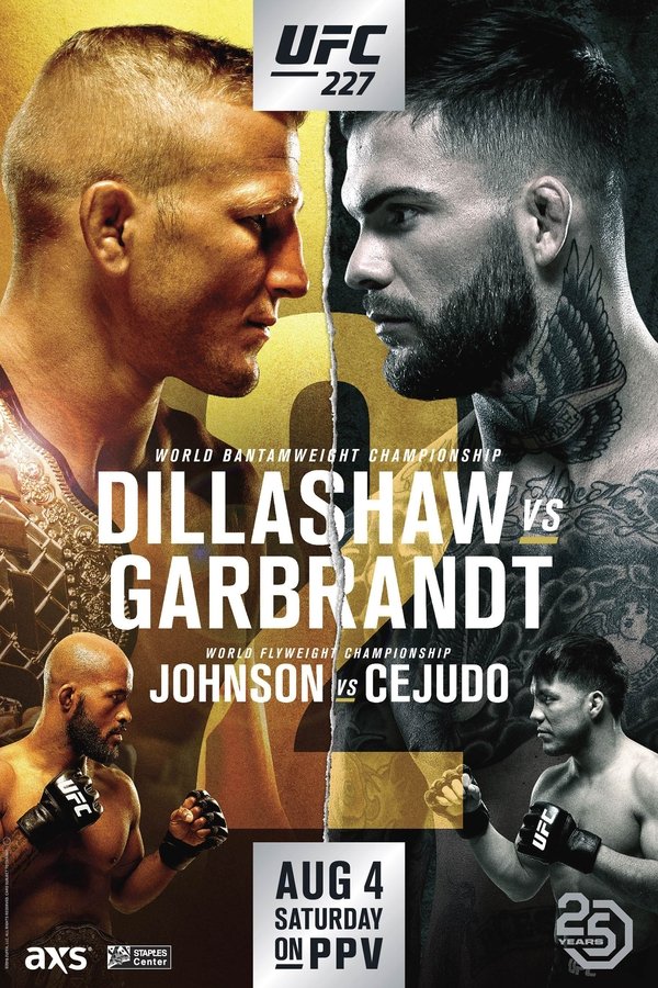 UFC 227: Dillashaw Vs. Garbrandt 2