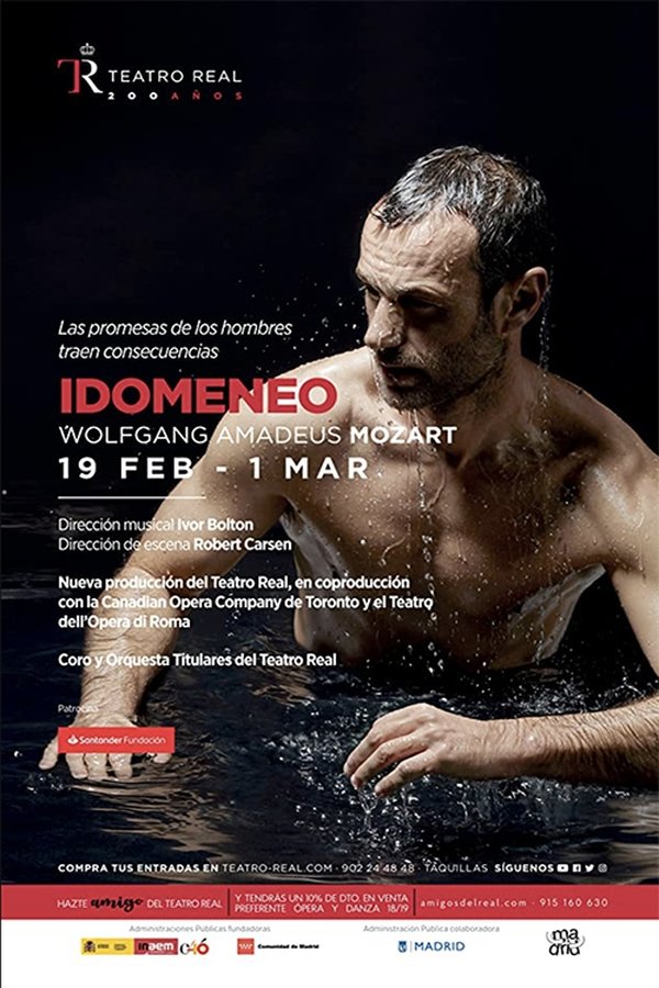 Mozart: Idomeneo Teatro Real De Madrid