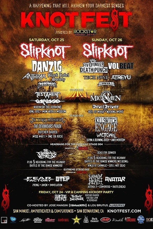 Slipknot - Live At KnotFest 2014 (Day 1)