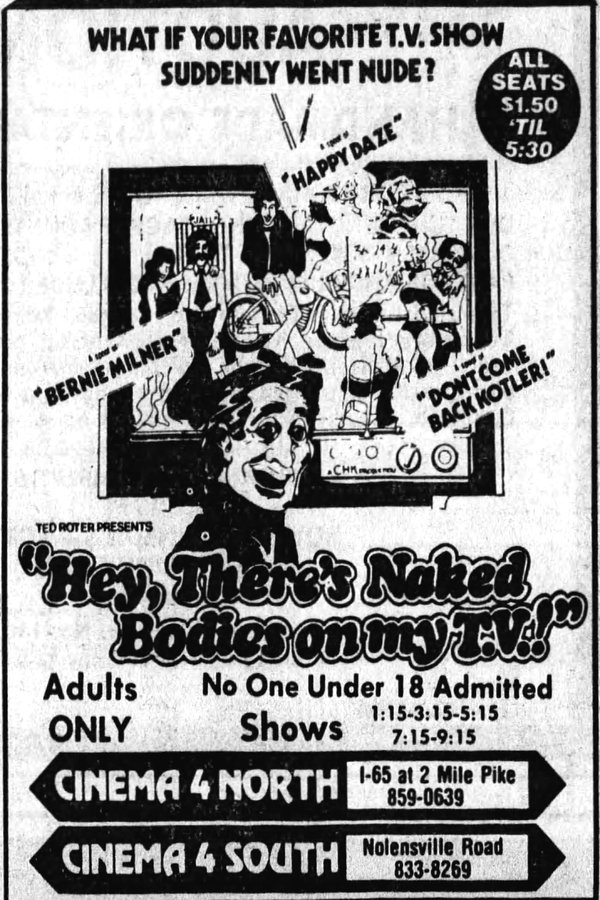 Hey!  There's Naked Bodies On My TV!