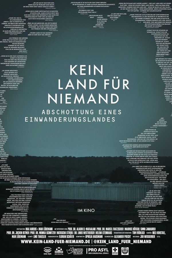 Kein Land Für Niemand - Abschottung Eines Einwanderungslandes