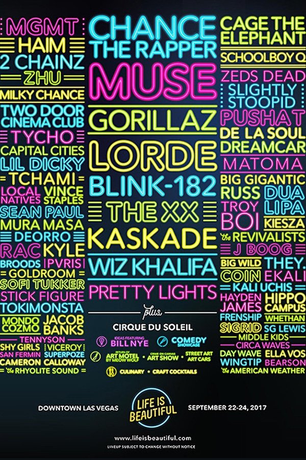 Muse - Live At Life Is Beautiful Festival