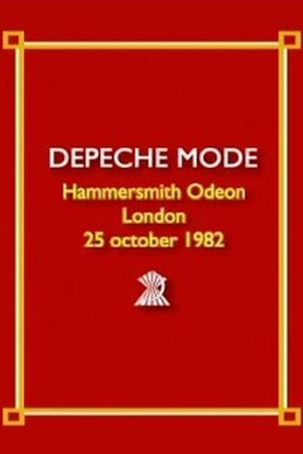 Depeche Mode - Live At Hammersmith Odeon 1982