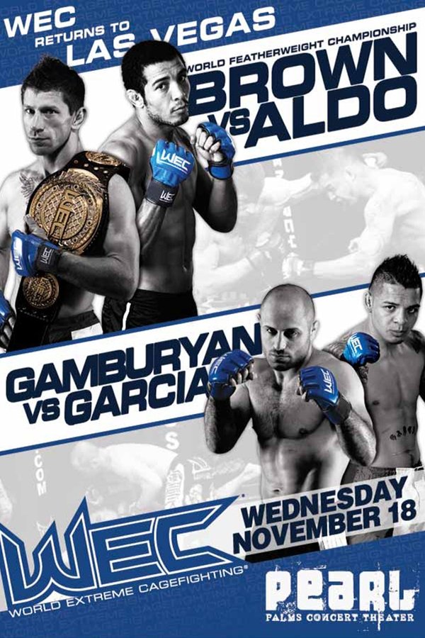WEC 44: Brown Vs. Aldo