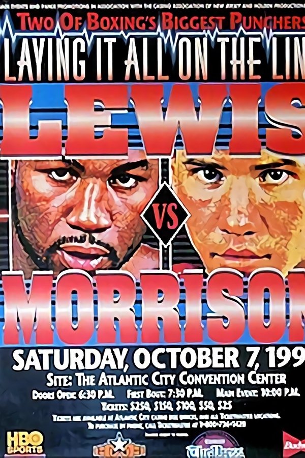 Lennox Lewis Vs. Tommy Morrison