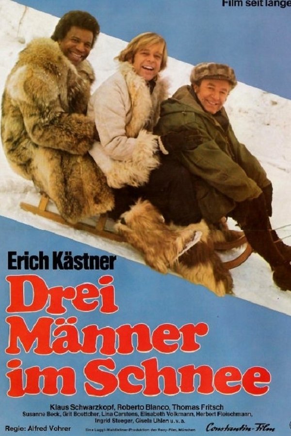 Drei Männer Im Schnee