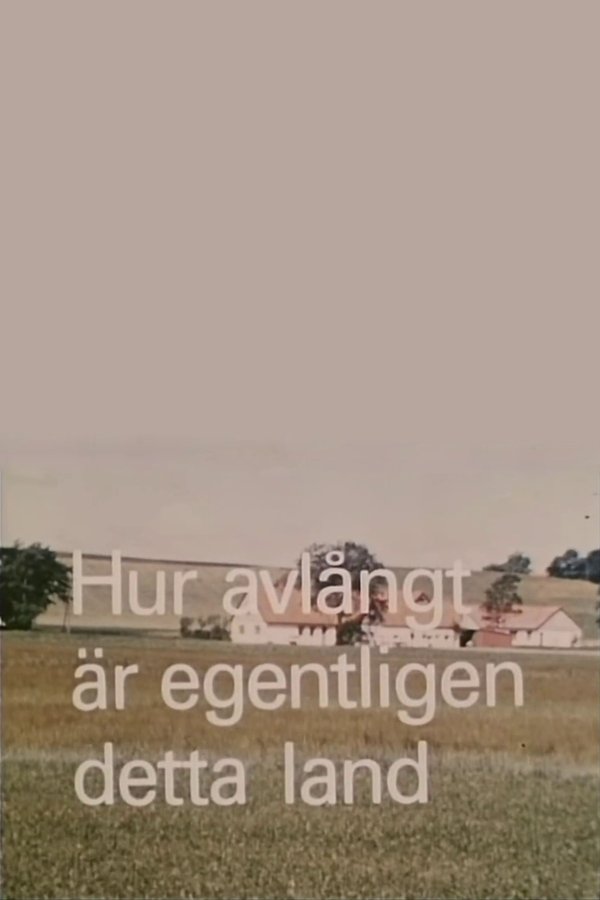 Hur Avlångt är Egentligen Detta Land?