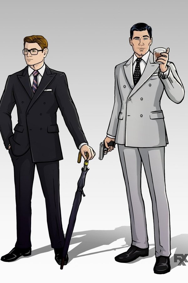 #TBT To That Time Archer Met Kingsman