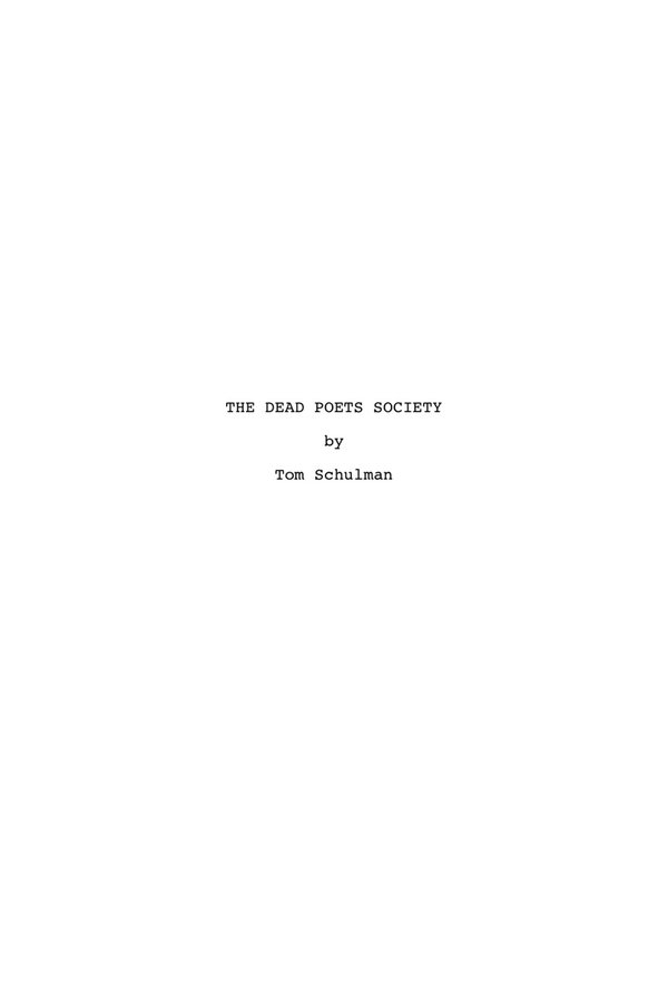 Dead Poets: A Look Back