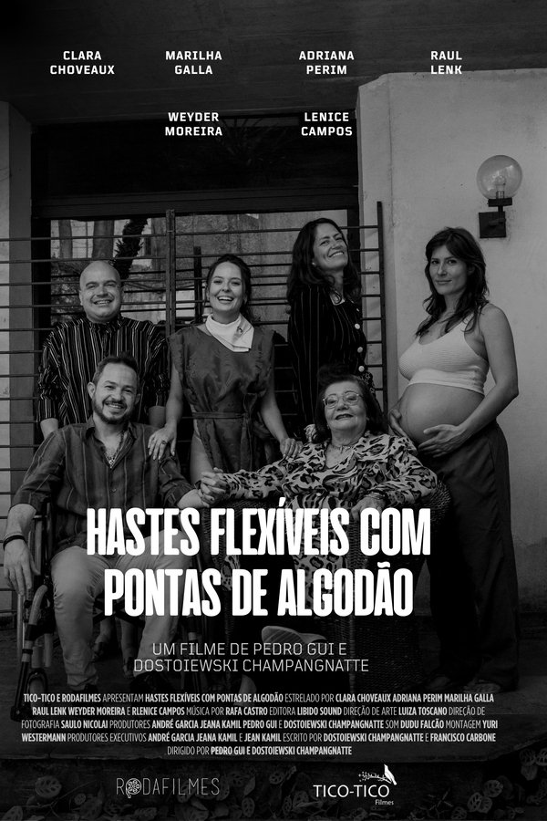 Hastes Flexíveis Com Pontas De Algodão