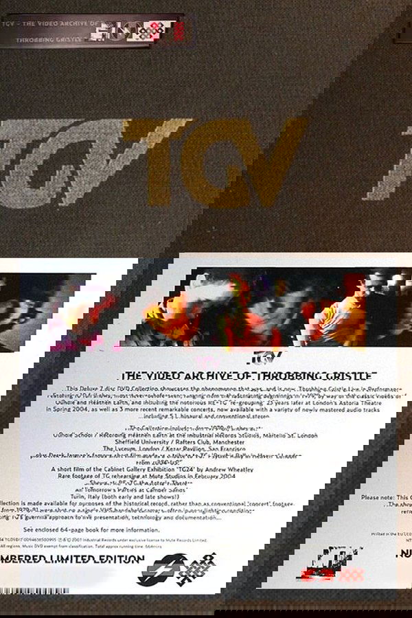 TGV - The Video Archive Of Throbbing Gristle