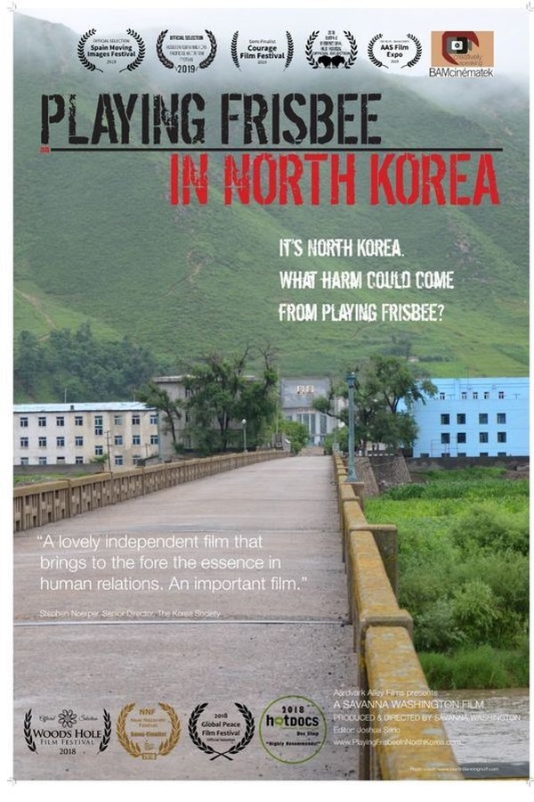 Playing Frisbee In North Korea