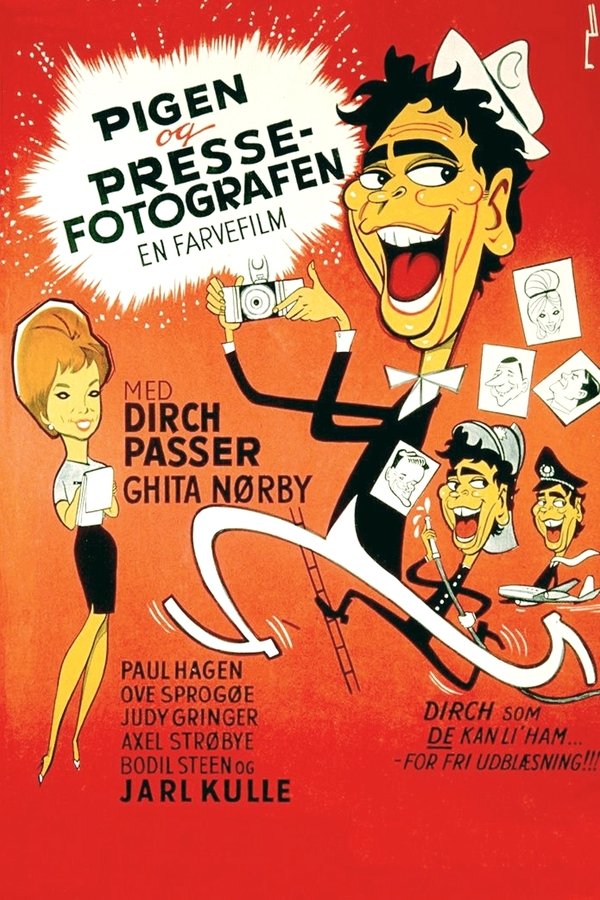 Pigen Og Pressefotografen