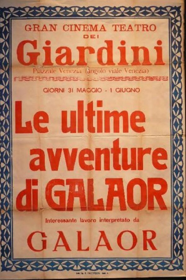 Le Ultime Avventure Di Galaor