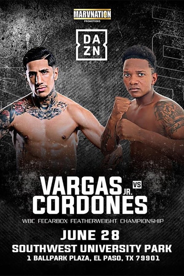 Fernando Vargas Jr. Vs. Juan Carlos Cordones