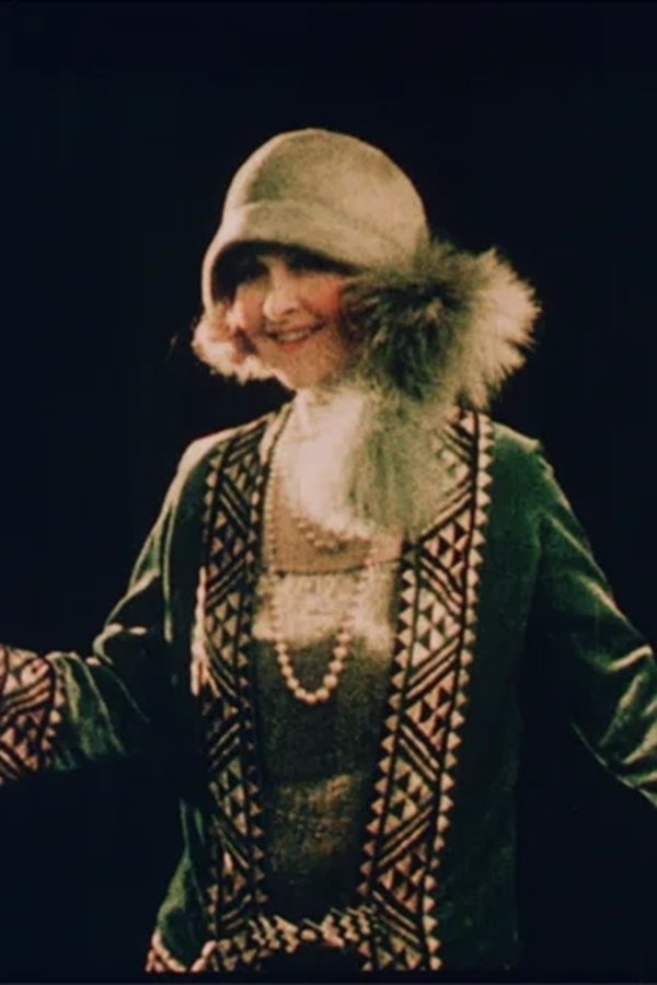 Colorful Fashions From Paris Displayed By Hope Hampton
