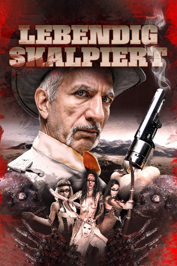 Lebendig Skalpiert