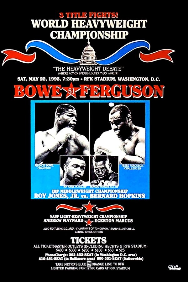 Riddick Bowe Vs. Jesse Ferguson