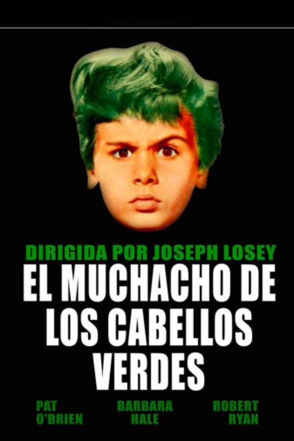 El niño del cabello verde