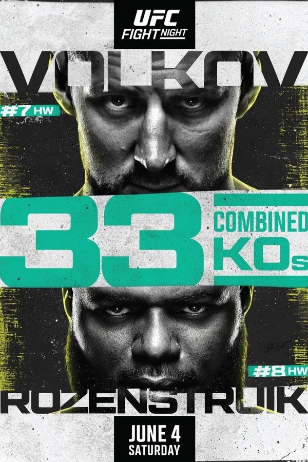 UFC Fight Night 207: Volkov Vs. Rozenstruik
