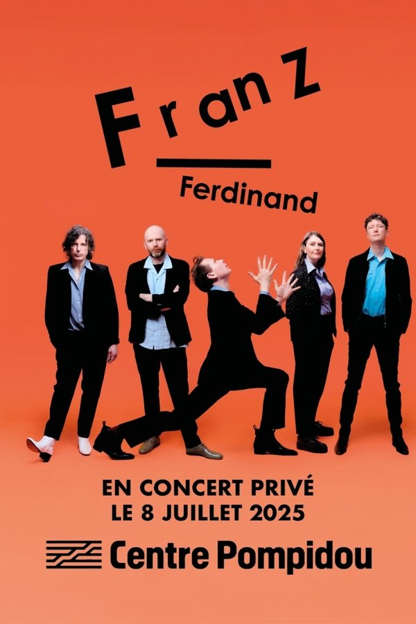 Franz Ferdinand En Concert Privé Au Centre Pompidou