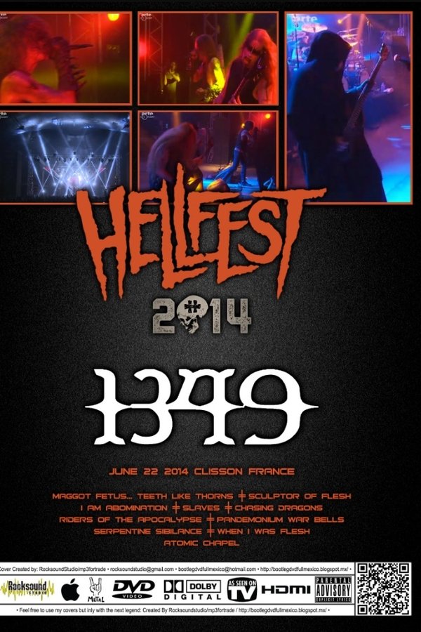 1349 - Live at Hellfest, Clisson, FRA 2014