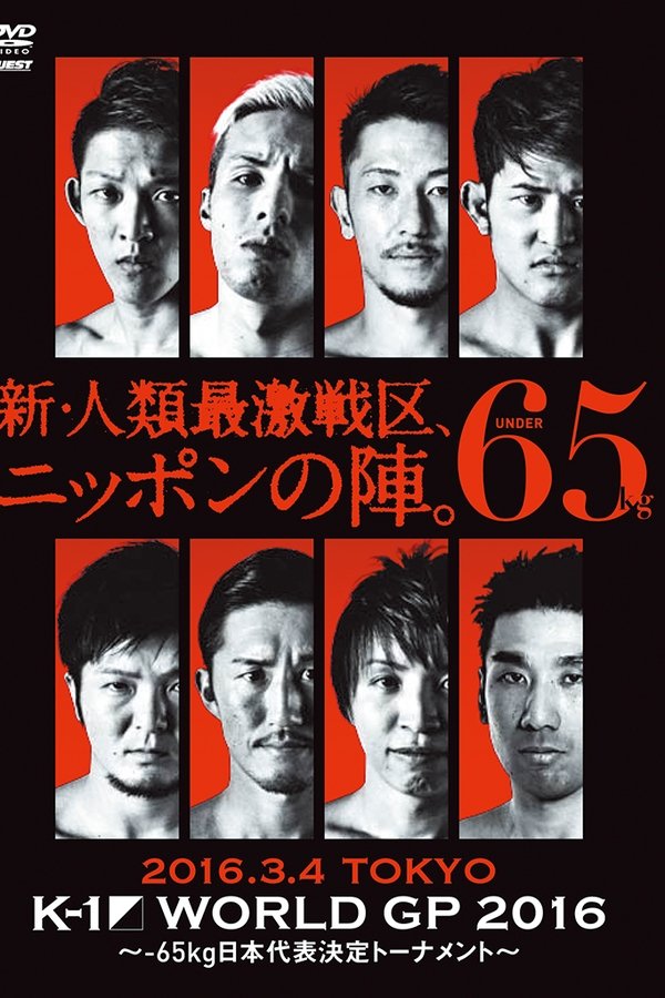 K-1 WORLD GP 2016 IN JAPAN ～-65kg日本代表決定トーナメント～
