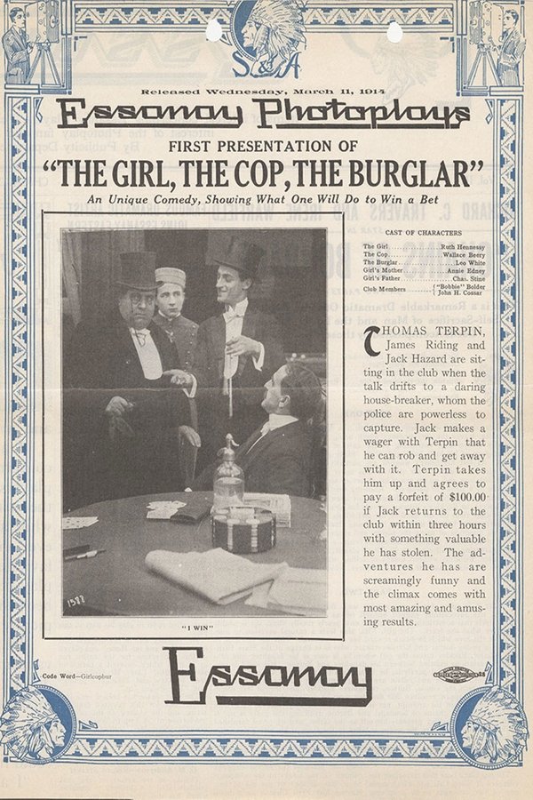 The Girl, The Cop, The Burglar