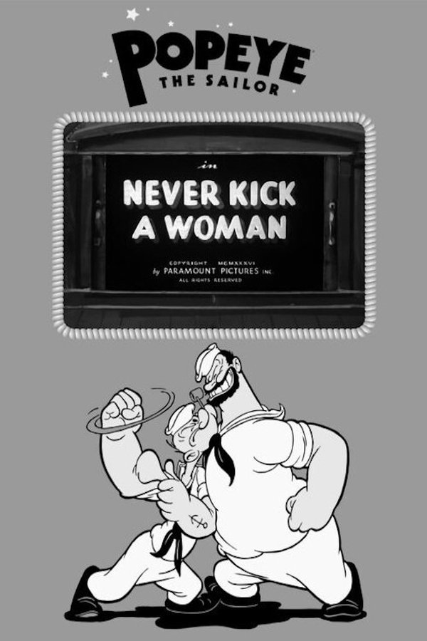 Never Kick A Woman