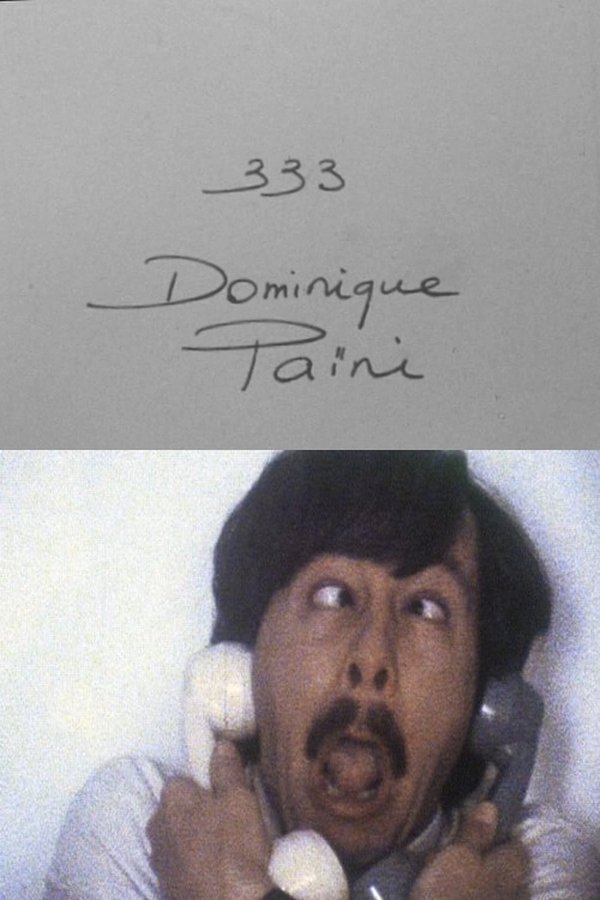 Cinématon N°333 : Dominique Païni