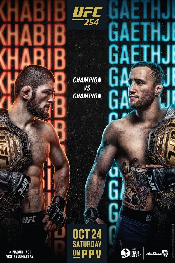 UFC 254: Khabib Vs. Gaethje