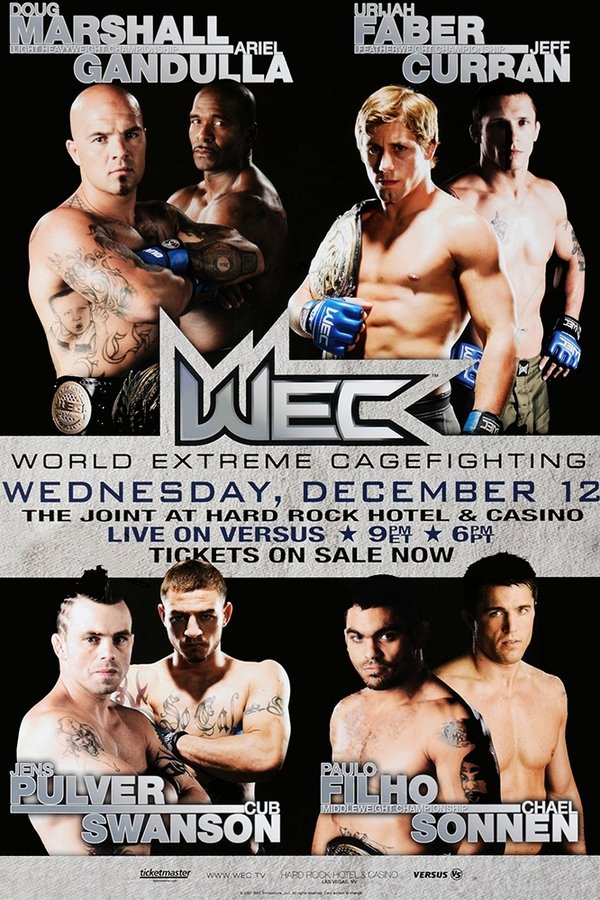 WEC 31: Faber Vs. Curran