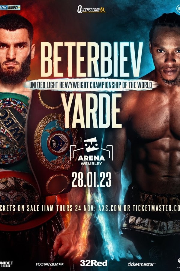 Artur Beterbiev Vs. Anthony Yarde