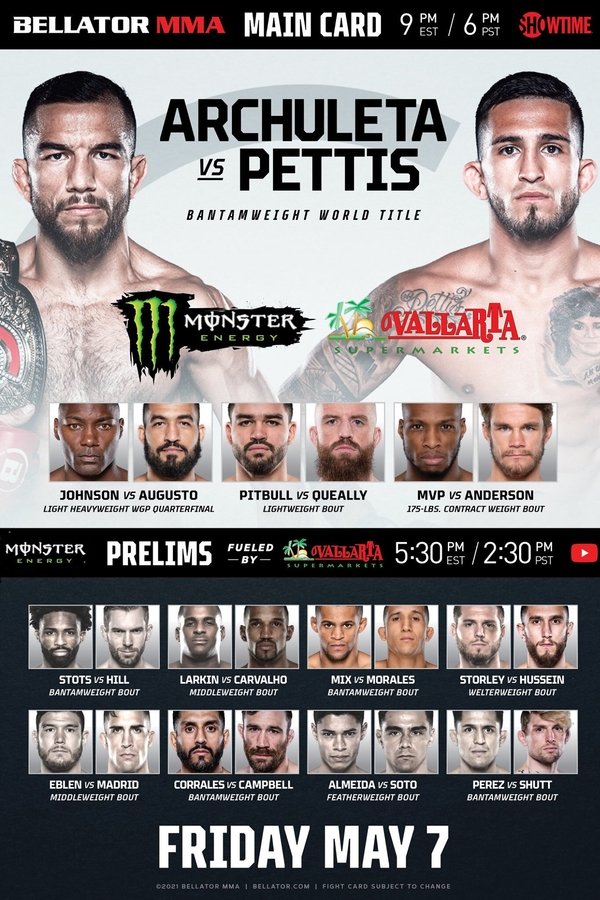 Bellator 258: Archuleta Vs. Pettis