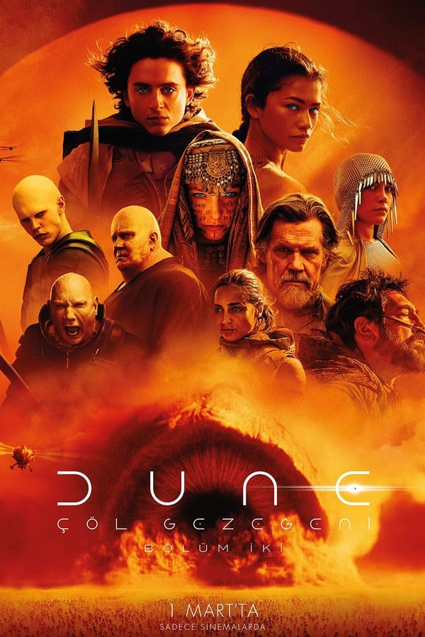 Dune: l Gezegeni Blm ki - Dune: Part Two (2024) 1080p WEB-DL Trke Altyazl