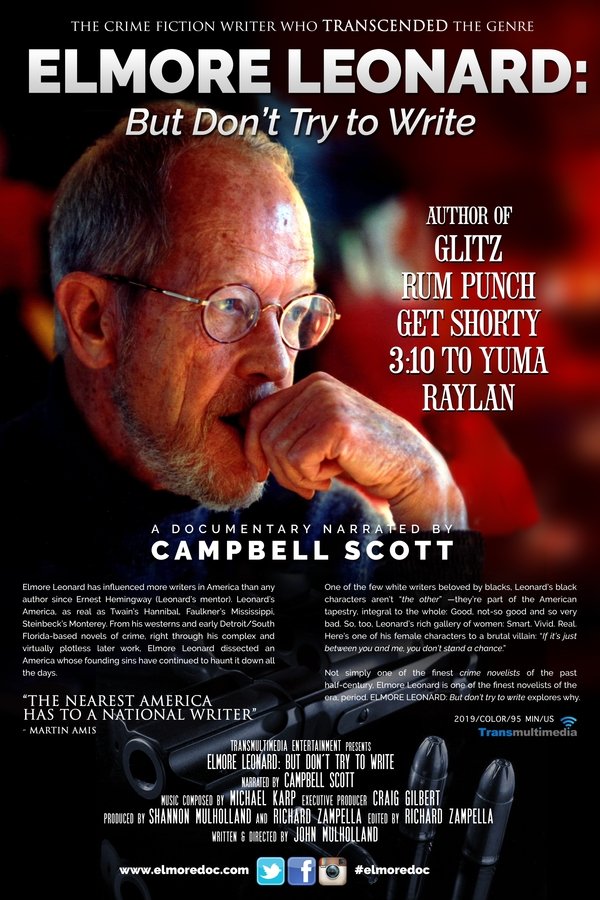 Elmore Leonard: "But Don't Try To Write"