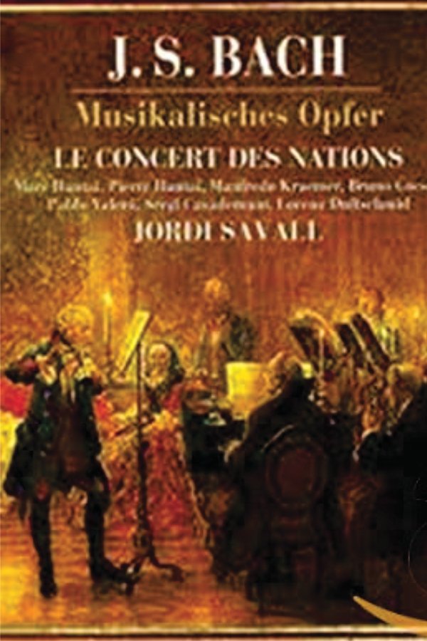 Bach BWV 1079 Musical Offering Jordi Savall Concert Des Nations