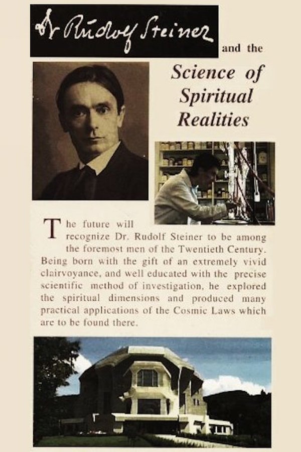 Dr Rudolf Steiner And The Science Of Spiritual Realities