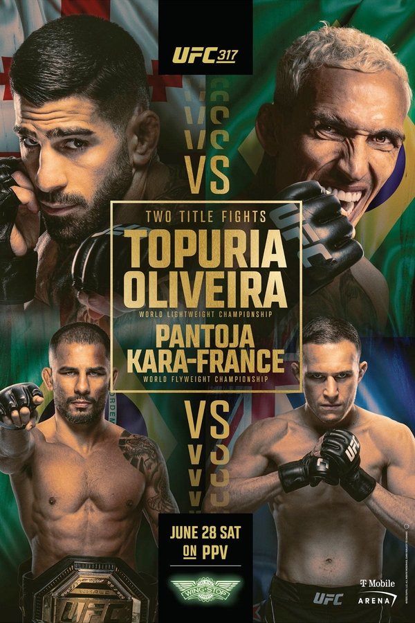 UFC 317: Topuria Vs. Oliveira