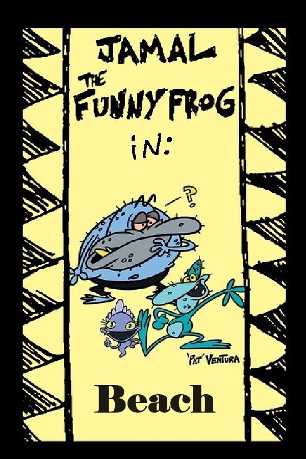 Jamal The Funny Frog: Beach