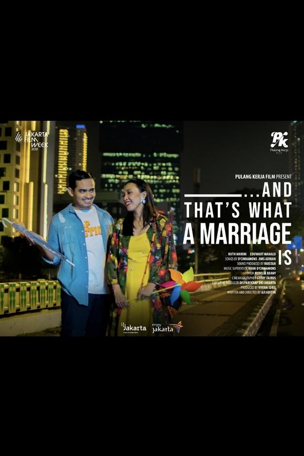 ... And That's What A Marriage Is
