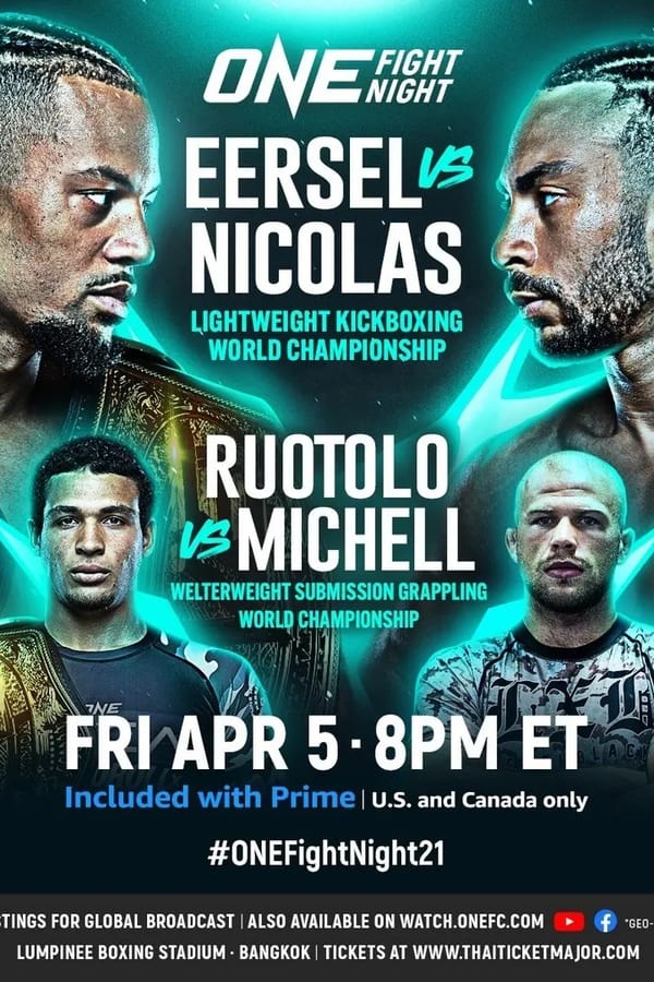 ONE Fight Night 21: Eersel Vs. Nicolas