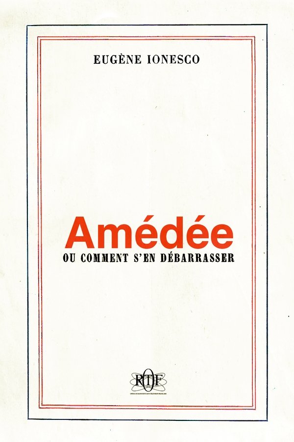 Amédée Ou Comment S'en Débarrasser
