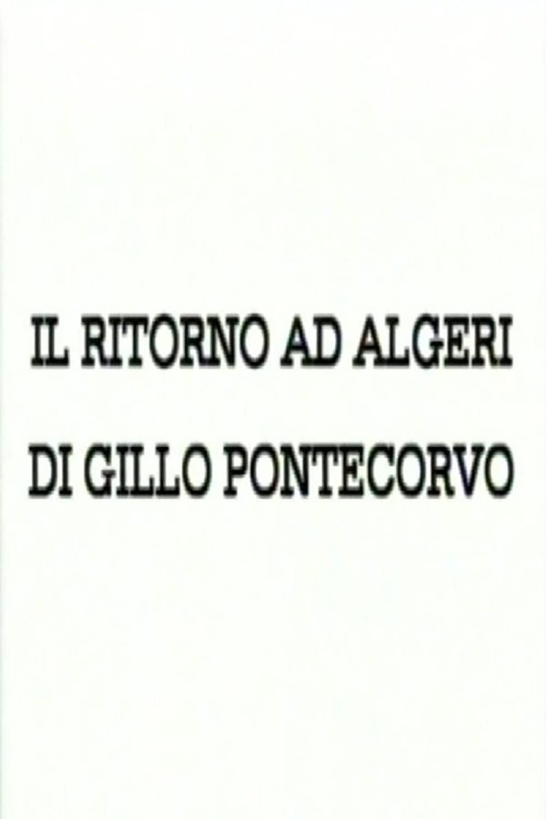 Ritorno Ad Algeri