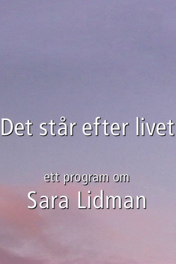 Det Står Efter Livet