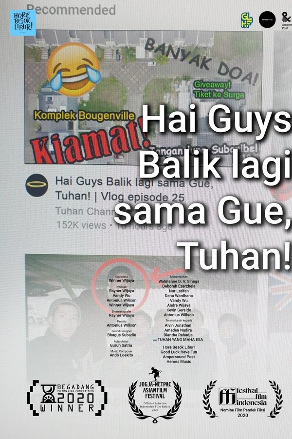 Hai Guys Balik Lagi Sama Gue, Tuhan!