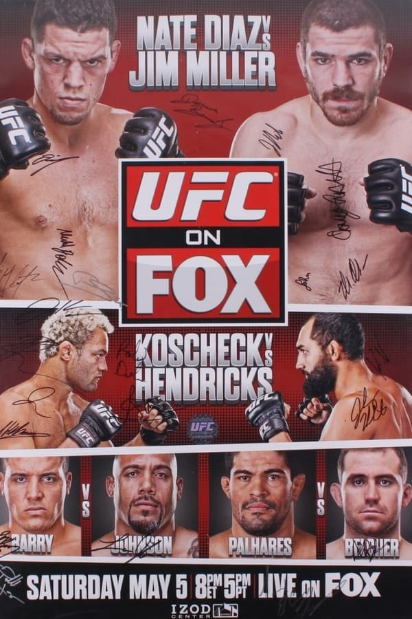 UFC On Fox 3: Diaz Vs. Miller