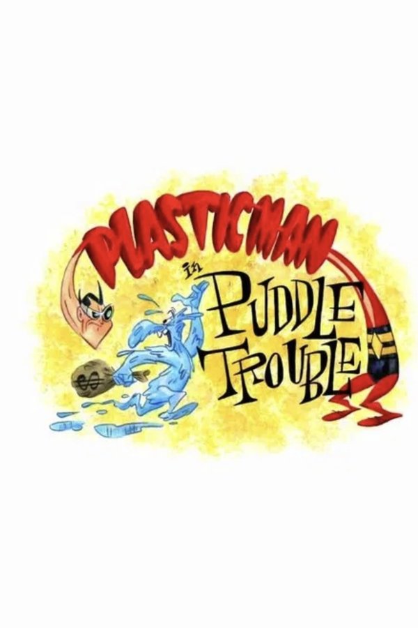 Plastic Man In Puddle Trouble