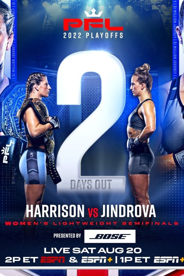 PFL 2022 #9: Playoffs - Harrison Vs Jindrová