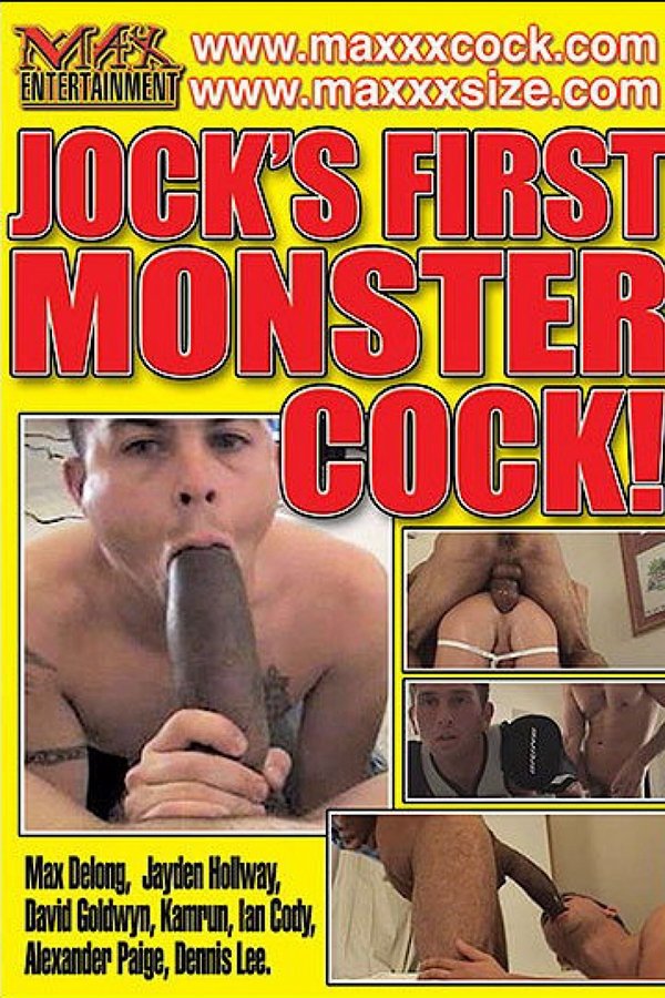 Jock's First Monster Cock!